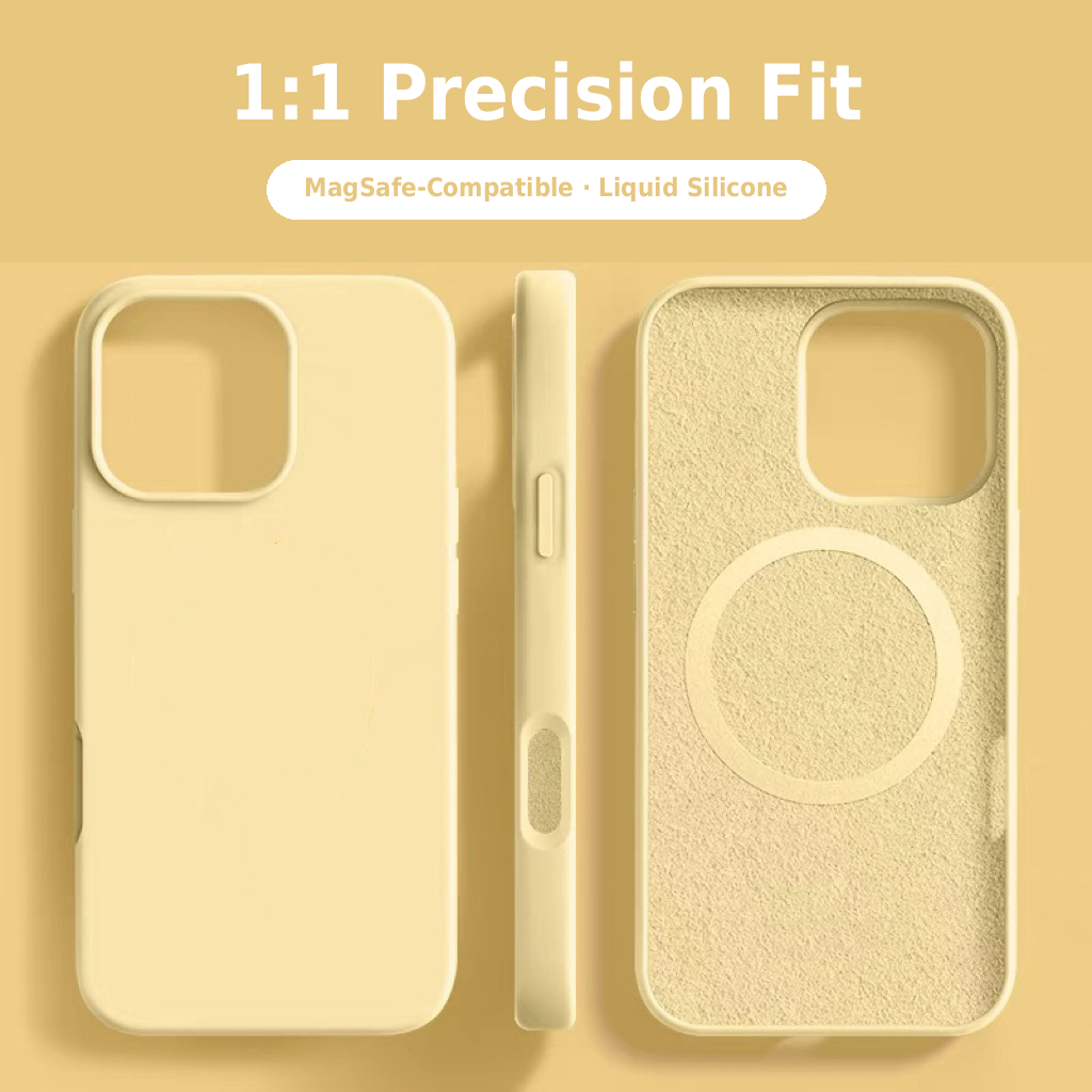 Soft-Touch Magnetic Case for iPhone Series ¨C MagSafe Compatible with Full Camera &amp; Drop Protection