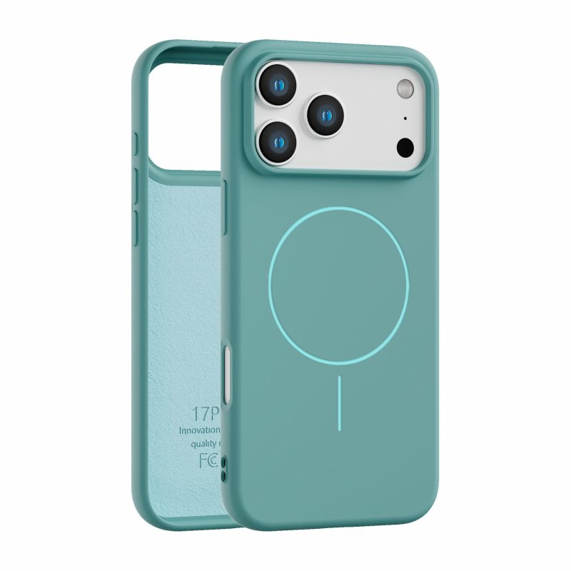 Soft-Touch Magnetic Case for iPhone 17 PRO  Series– Matte Finish. Microfiber Lining & Camera Protection
