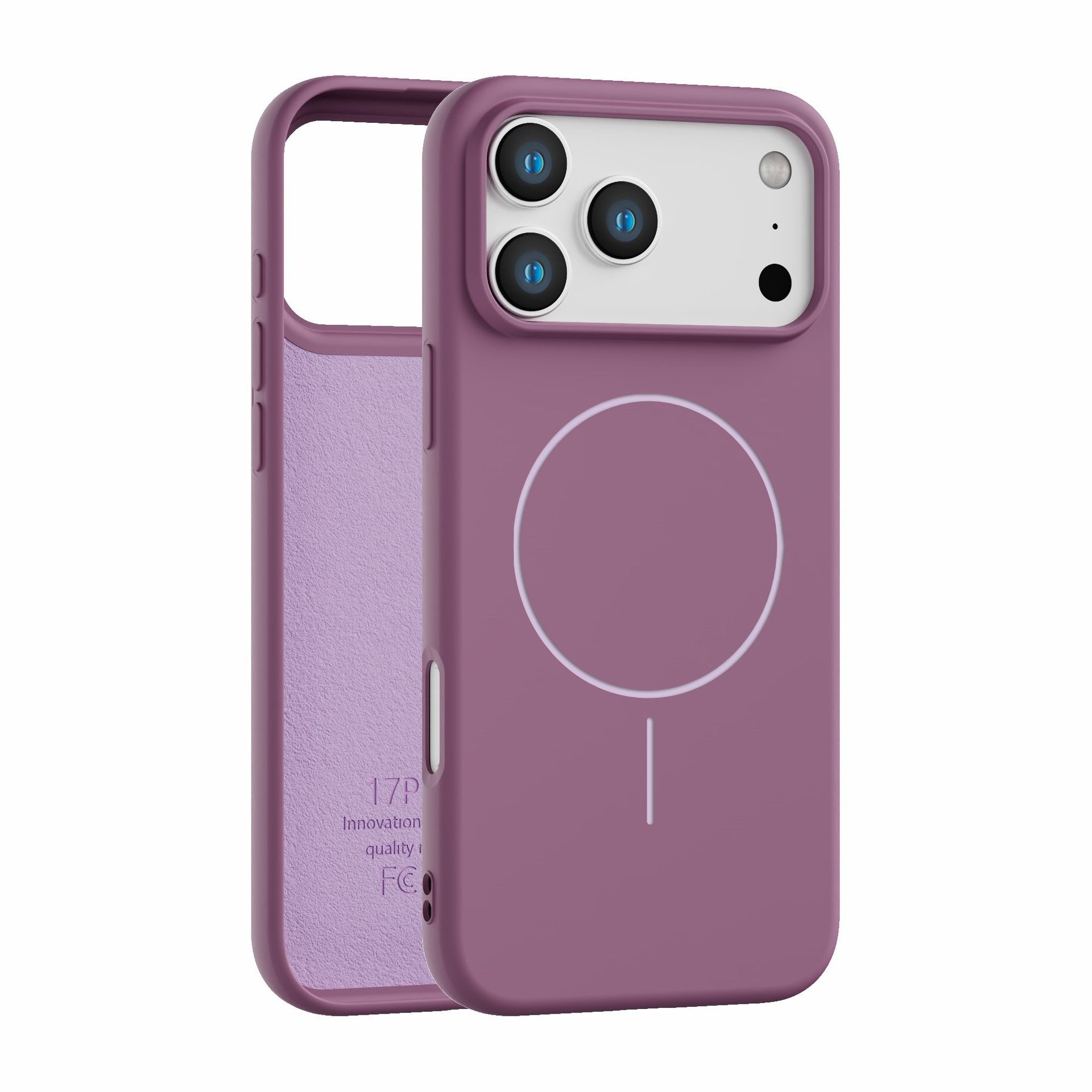 Soft-Touch Magnetic Case for iPhone 17 PRO  Series– Matte Finish, Microfiber Lining &amp; Camera Protection