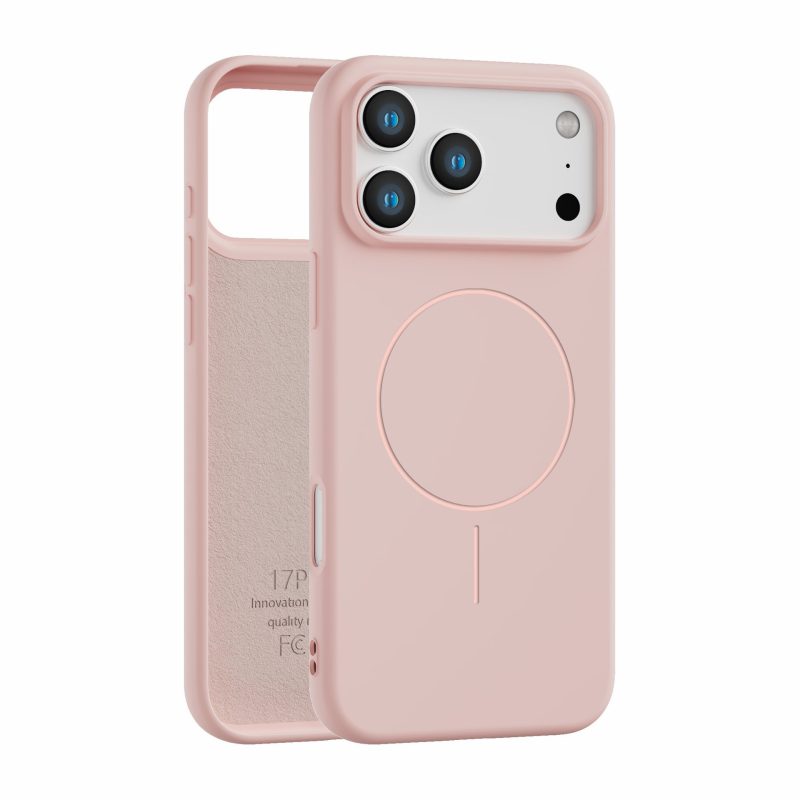 Soft-Touch Magnetic Case for iPhone 17 PRO  Series– Matte Finish. Microfiber Lining & Camera Protection