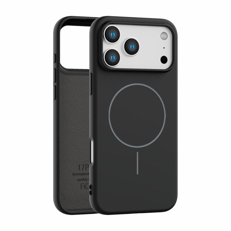 Soft-Touch Magnetic Case for iPhone 17 PRO  Series– Matte Finish. Microfiber Lining & Camera Protection