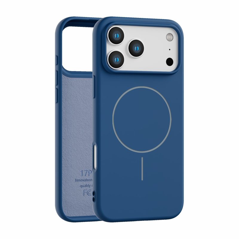 Soft-Touch Magnetic Case for iPhone 17 PRO  Series– Matte Finish. Microfiber Lining & Camera Protection