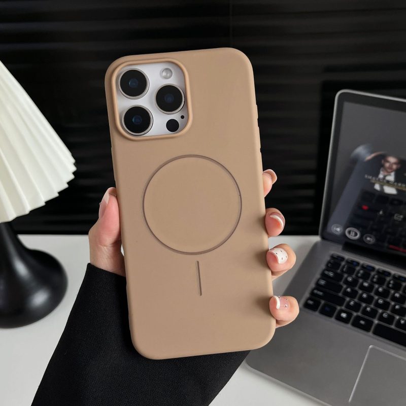 Soft-Touch Magnetic Case for iPhone 16 Pro Max – Matte Finish. Slim Grip & Drop Protection