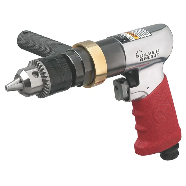 1/2" REVERSIBLE PNEUMATIC SILVER EAGLE DRILL