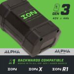 ION GEN3 Replacement Auger Battery - 4Ah, 40v