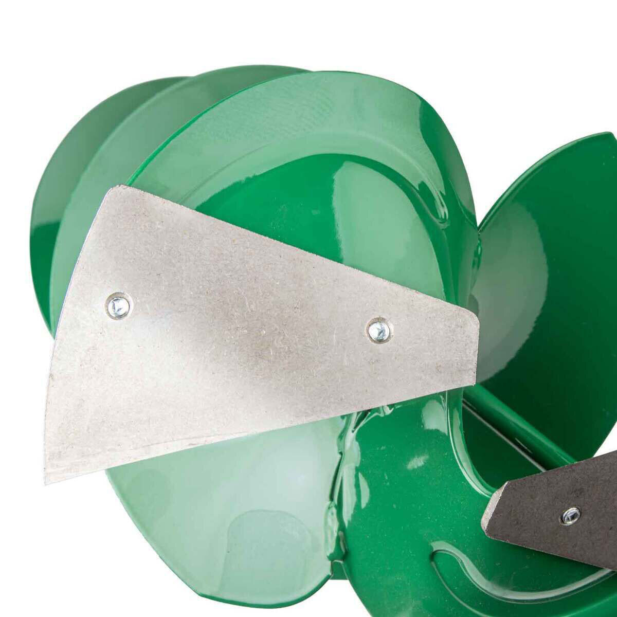 Sportsman's Warehouse Curved Blade Manual Ice Fishing Auger - Green, 8in - Image 5