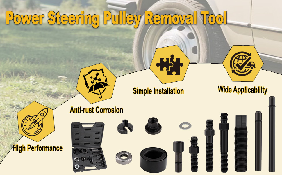 power steering pump pulley removal tool
