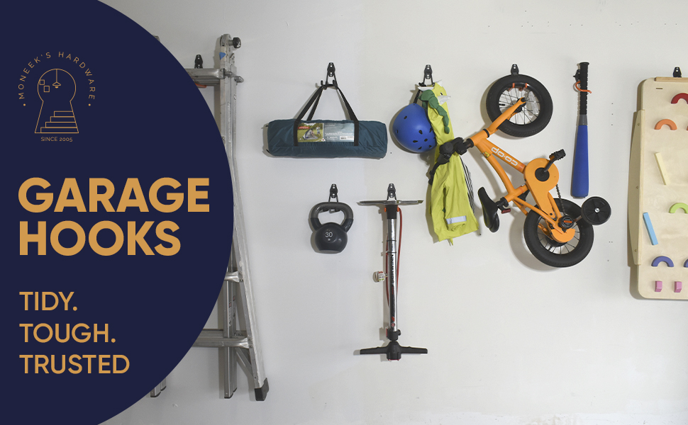 Garage Hooks For Storage Organizing