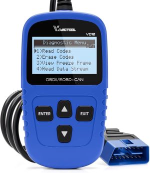 VDIAGTOOL VD10 OBD2 Scanner Code Reader Car Diagnostic Tool Engine Fault Code Reader for Turn Off CEL with Freeze Frame/I/M Readiness for All OBDII Protocol Cars, OBD2 Scanner Diagnostic Tool eBaydiy Tools
