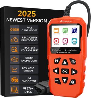 OBD2 Scanner,V880 Car Scanner Diagnostic Tool: Car Check Engine Code Reader with Reset,Live Data & Freeze Frame,Mode 6, Mode 8, OBDII Scan Tool for All OBD II Protocol Vehicles Since 1996 eBaydiy Tools