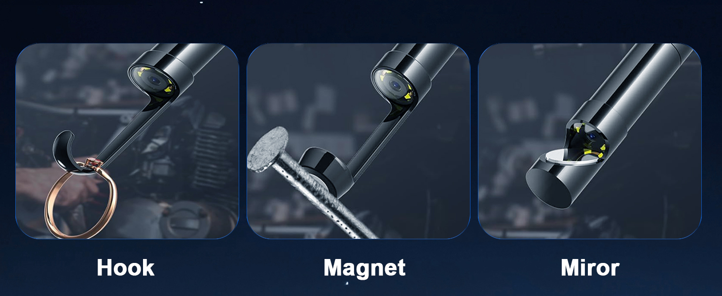 endoscope camera with light