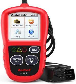 Autel Professional OBD2 Scanner AL319 Code Reader, Enhanced Check and Reset Engine Fault Code, Live Data, Freeze Frame, CAN Car Diagnostic Scan Tools for All OBDII Vehicles After 1996, 2026 Upgraded eBaydiy Tools