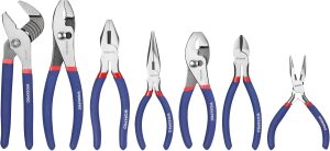 7-piece WORKPRO Pliers Set with Groove Joint, Long Nose, Slip Joint, Linesman, and Diagonal Pliers for DIY & Home Use eBaydiy Tools