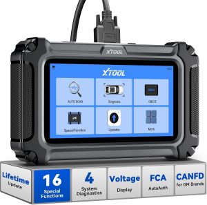 XTOOL D5S OBD2 Scanner - 2026 Code Reader for Cars & Trucks with 16 Resets, Crank Sensor Relearn, Throttle Relearn, EPB, FCA AutoAuth, CAN FD for GM, Engine ABS SRS Transmission Car Diagnostic Tool eBaydiy Tools