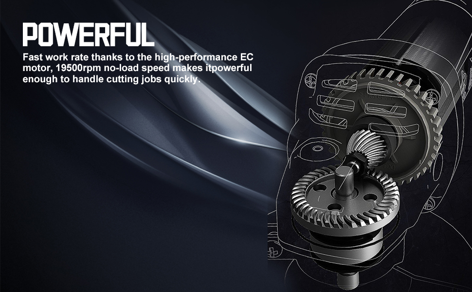 Cordless angle grinder