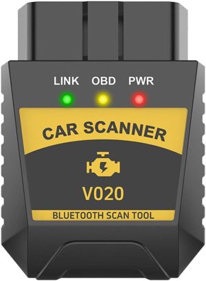 OBD2 Scanner Reader, Car Code Reader Connect to Phone, Auto Diagnostic Scan Tool, OBD2 Scanner for Reset/Clear Car Engine Error Code, Fits iPhone & Android eBaydiy Tools