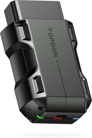 TOPDON TopScan Lite OBD2 Scanner Bluetooth, Bi-Directional Scanner Wireless All System Diagnostic Tool for iOS & Android, 8+ Hot Reset, Repair Guides, Check Engine Car Code Reader, Performance Test eBaydiy Tools