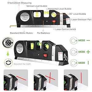 Laser level tool
