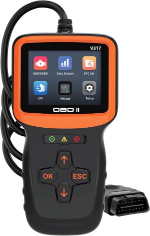 Zmoon OBD2 Scanner Diagnostic Tool, Vehicle Check Engine Code Readers with Reset & I/M Readiness & More, Car OBDII/EOBD Diagnostic Scan Tool for All Vehicles After 1996 eBaydiy Tools