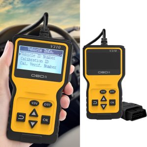 Car OBD2 Scanner Code Reader for Check Engine, Read and Erase Fault Codes, Check Emission Monitor Status, CAN Diagnostic Scan Tool for All OBD II Protocol Cars Since 1996 eBaydiy Tools