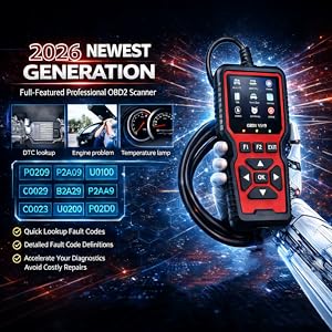 OBDEXPERT Multifunctional OBDII Scanner 2026 Newest Generation
