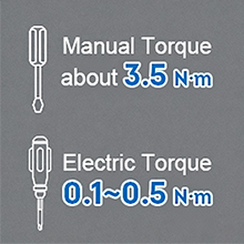 3.5 N.m Manual Torque &amp;amp; 0.1-0.5 Electric Screwdriver