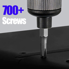 Screw 700+ screw full charge