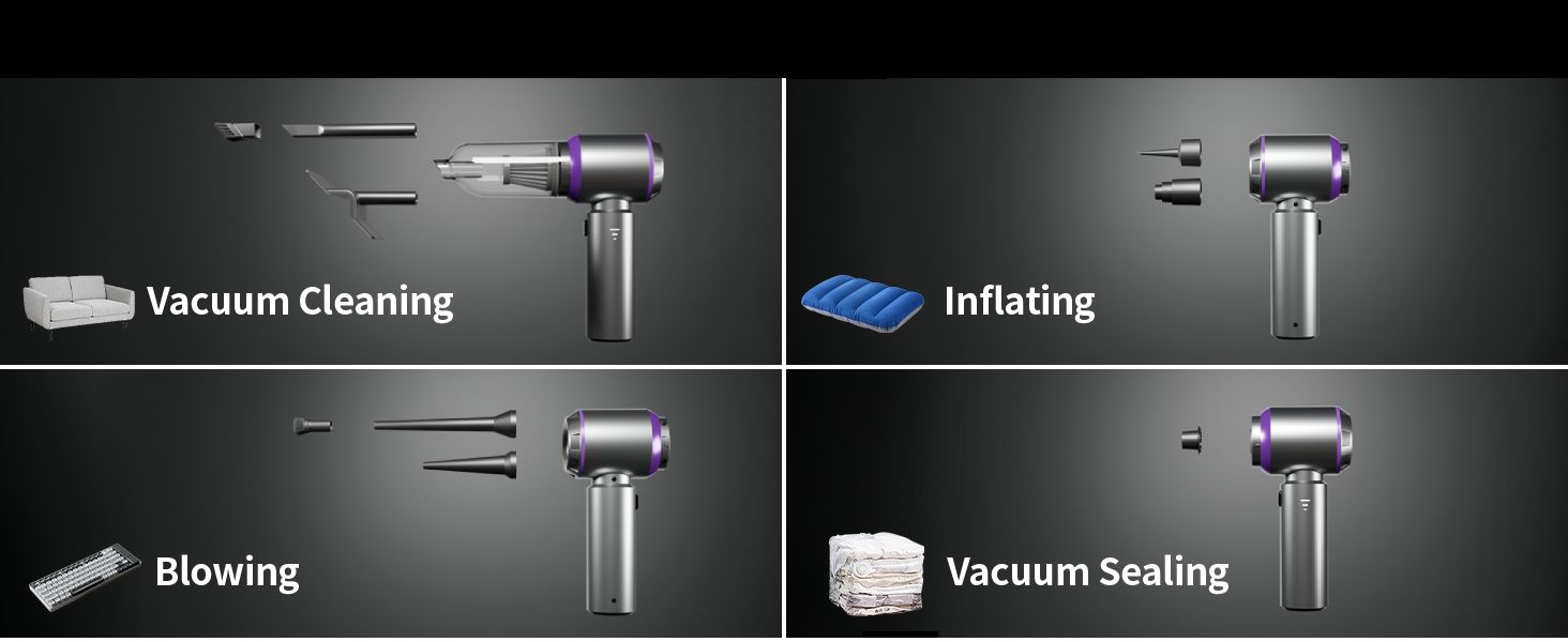 Arify Pro Car Vacuum cordless vacuum cleaner mini car vacuum handheld vacuum cordless portable