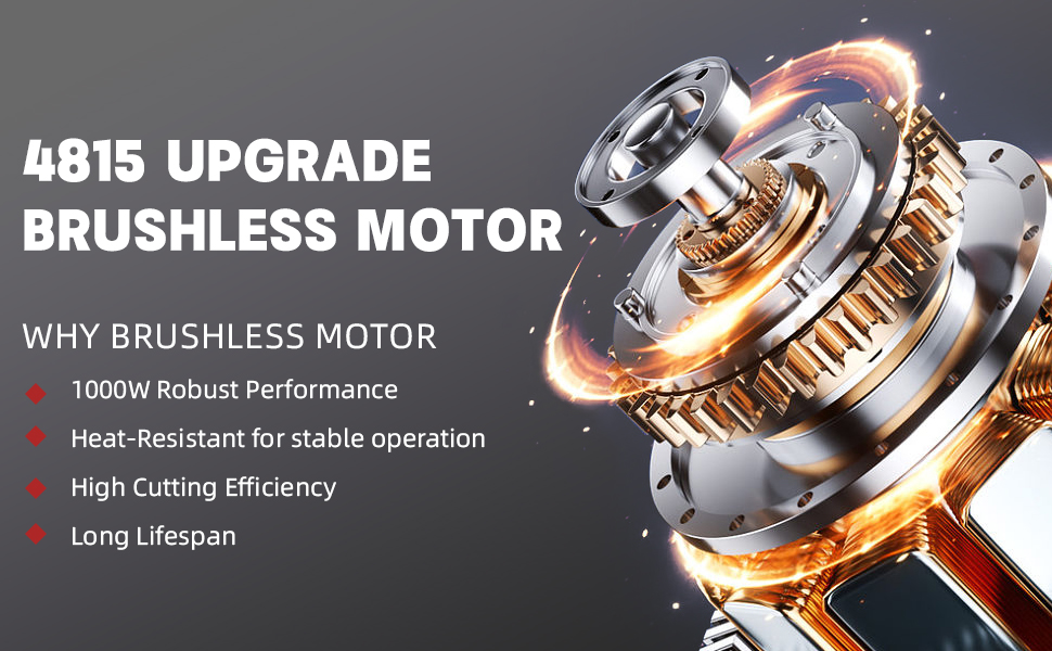 Brushless motor cordless chainsaw