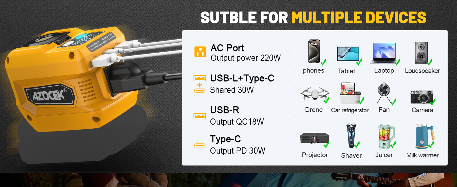 azocek dewalt power inverter