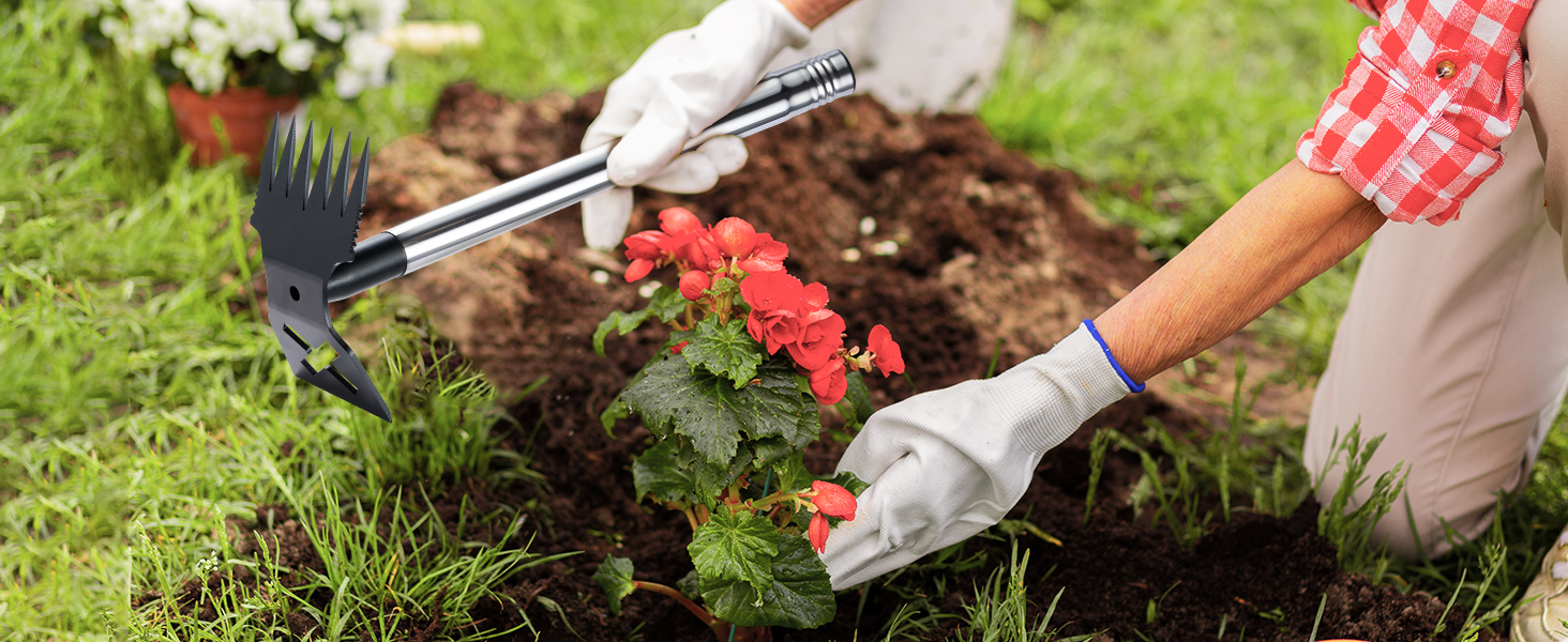 weed puller tool stand up heavy duty