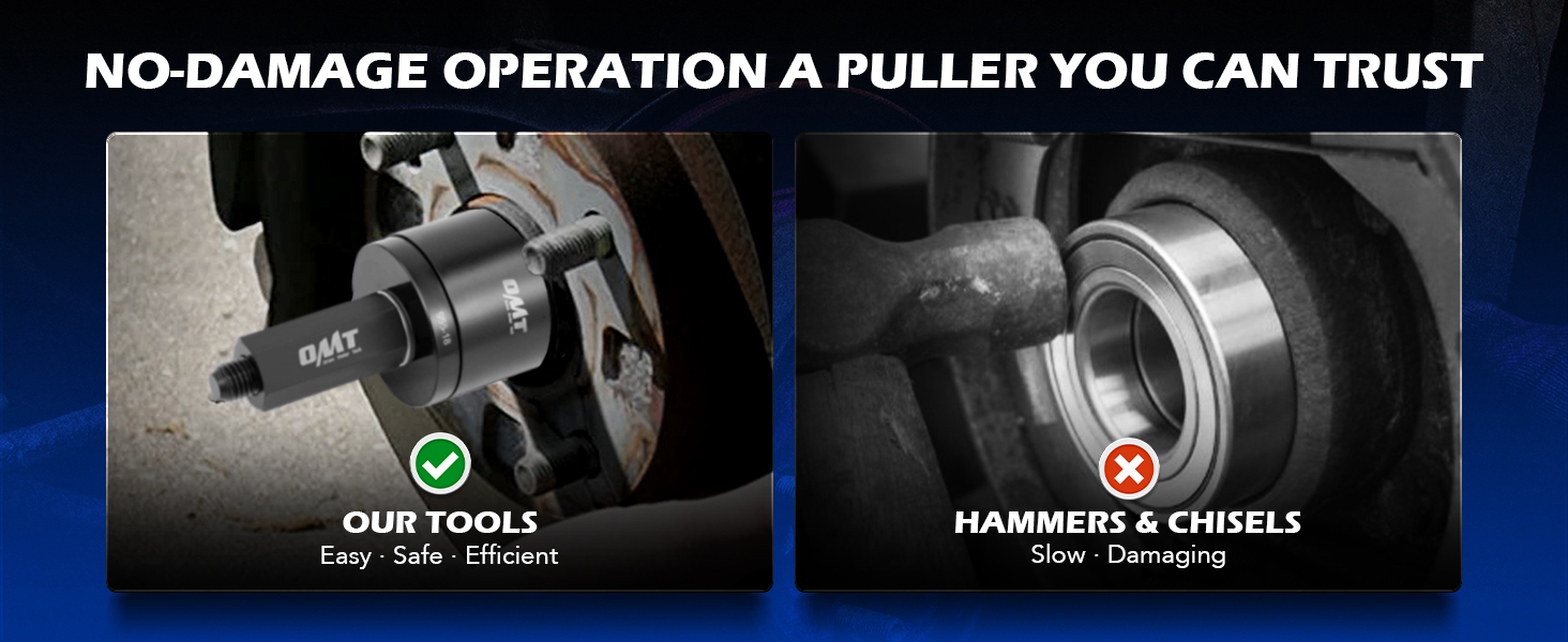 Front Wheel Drive Bearing Removal