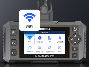 FOXWELL NT510 Pro supports WiFi update, convenient and useful.