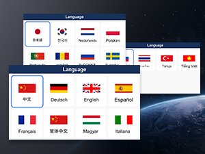 nt510 pro car scanner is user-friendly. It supports many languages for car owners and technicians.