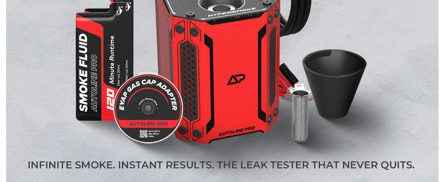 EVAP smoke leak detector auto tool for P0171 P0455 P0456 intake exhaust vacuum boost test DIY