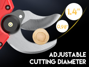 cordless pruning shears with battery