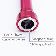 Flexible Claw Pickup Tool with magnet 2lb