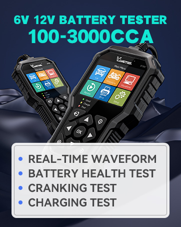 BT300 6V 12V BATTERY TESTER