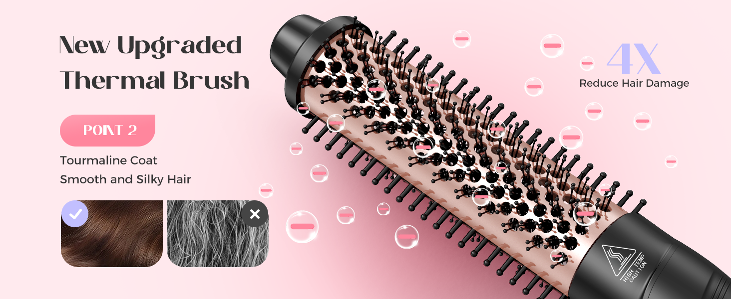 curling wand thermal brush