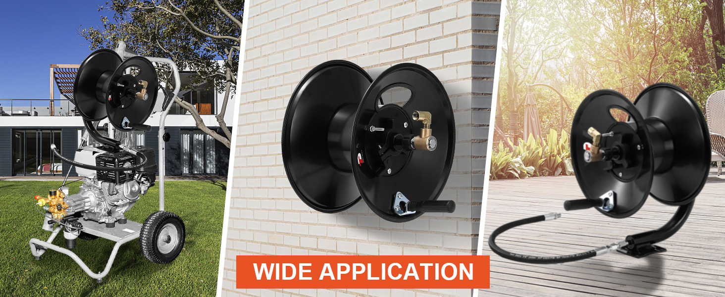 power washer hose reel