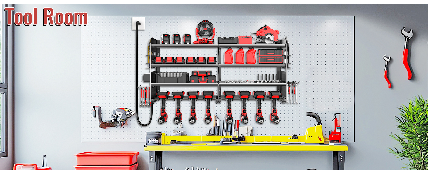 Power Tool Organizer Wall Mount