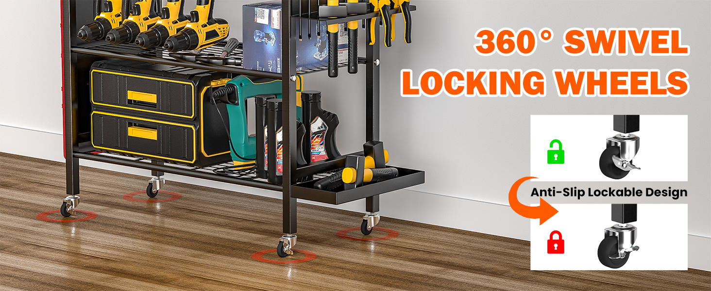 tool cart with wheels