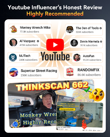 THINKCAR THINKSCAN 662 OBD2 Scanner