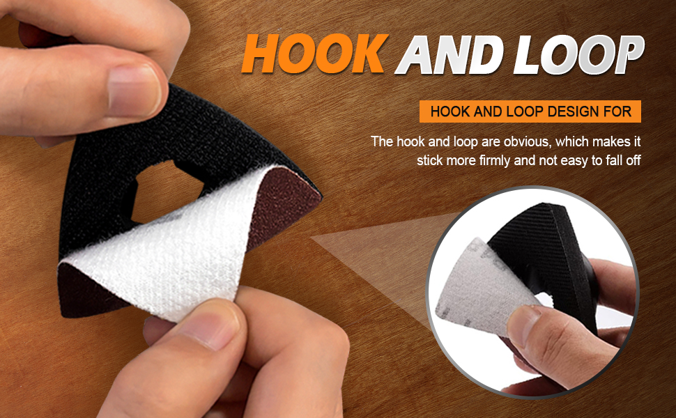 Oscillating Tool Sanding Triangular Finger Pads Kits