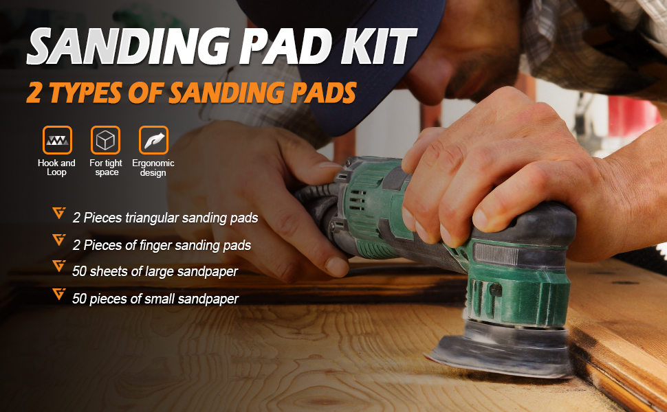 Triangle Oscillating Multi Tool Sanding