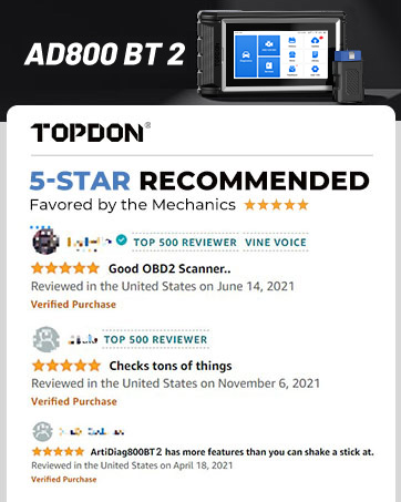 TOPDON AD800BT 2 Topreview