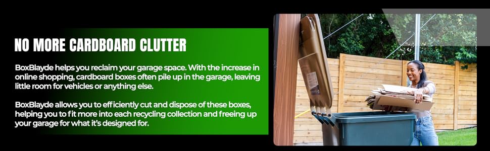 No More Cardboard Clutter