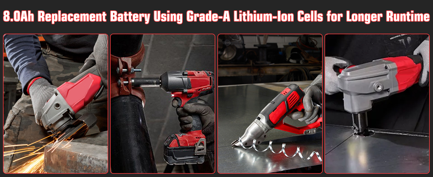 milwauikee M18 8.0 battery