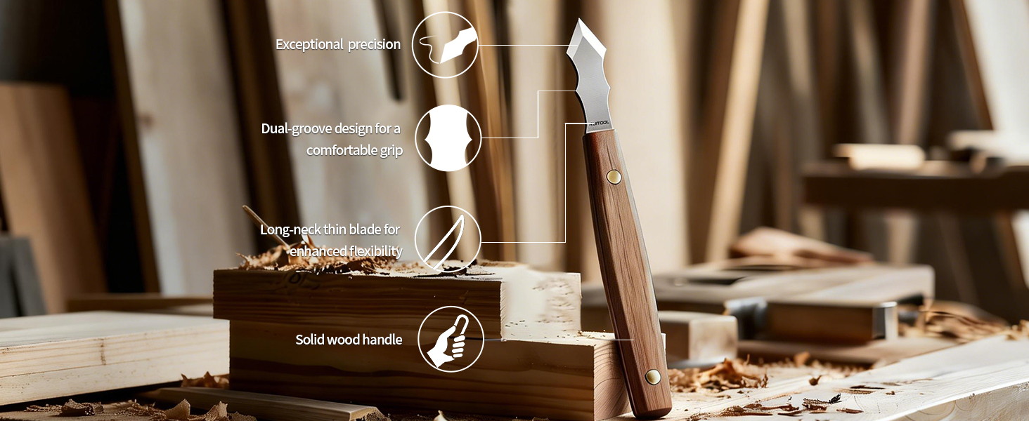 wood carving knife