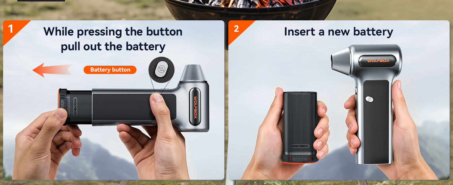 removable battery  compressed air dusters